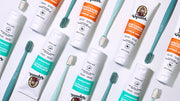 Spearmint Whitening Toothpaste - Simple Use - Picnic Rinse-Ready
