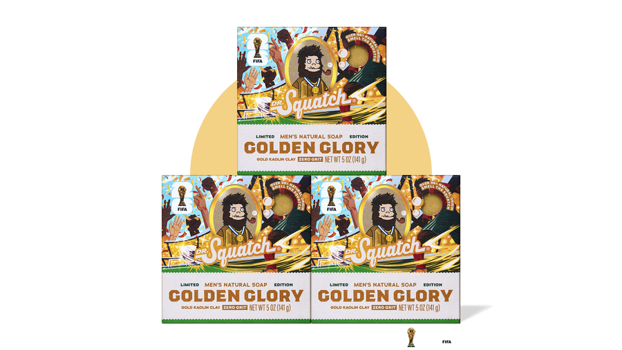 FIFA Golden Glory 3-Pack Bar Soap Bundle - Daily Set - Everyday Hydration-Kit