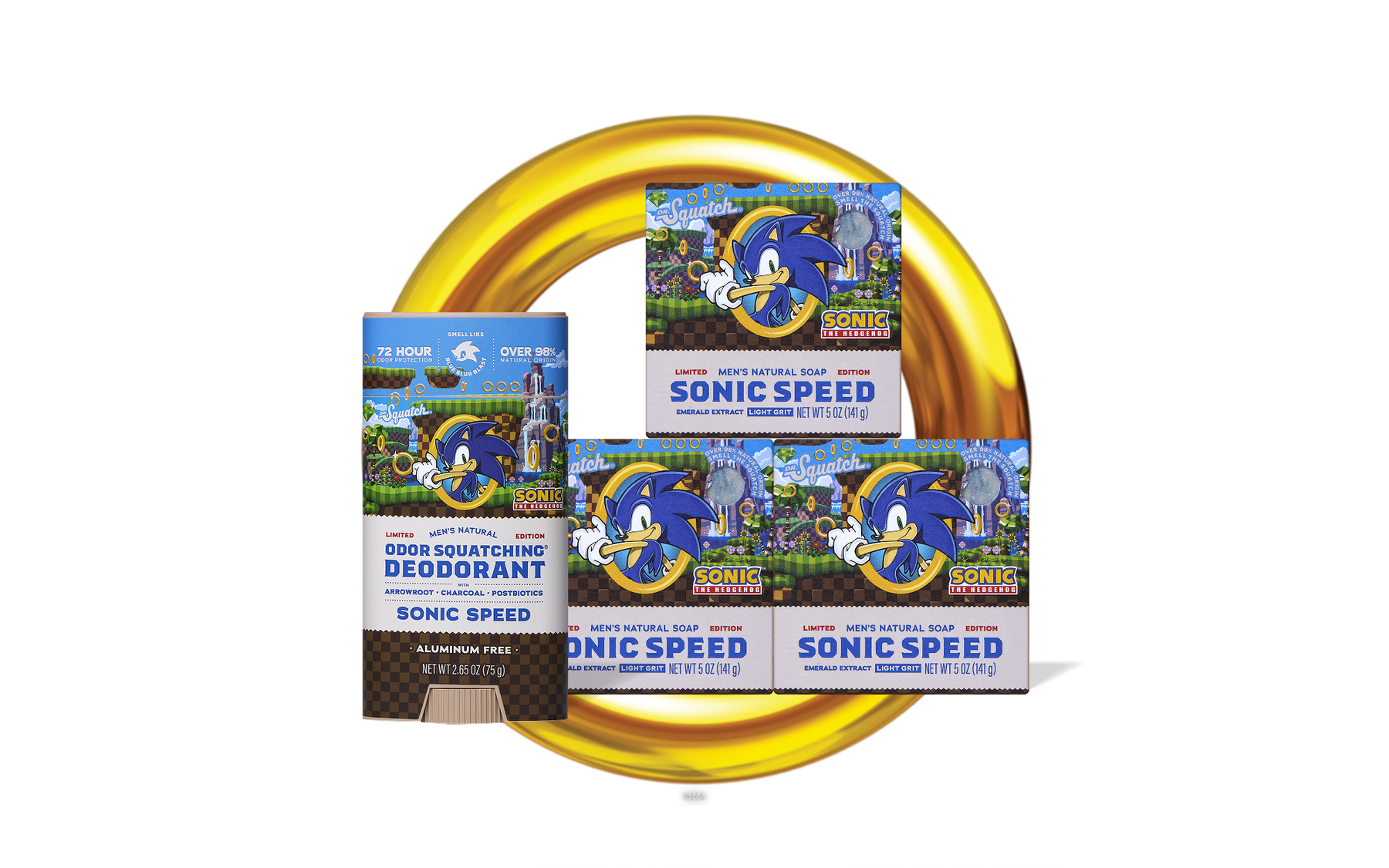 Sonic Speed Super Pack - Ready Routine - Casual Suds-Care