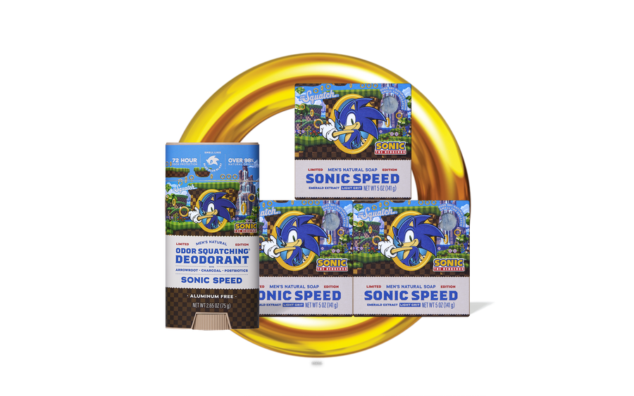 Sonic Speed Super Pack - Ready Routine - Casual Suds-Care