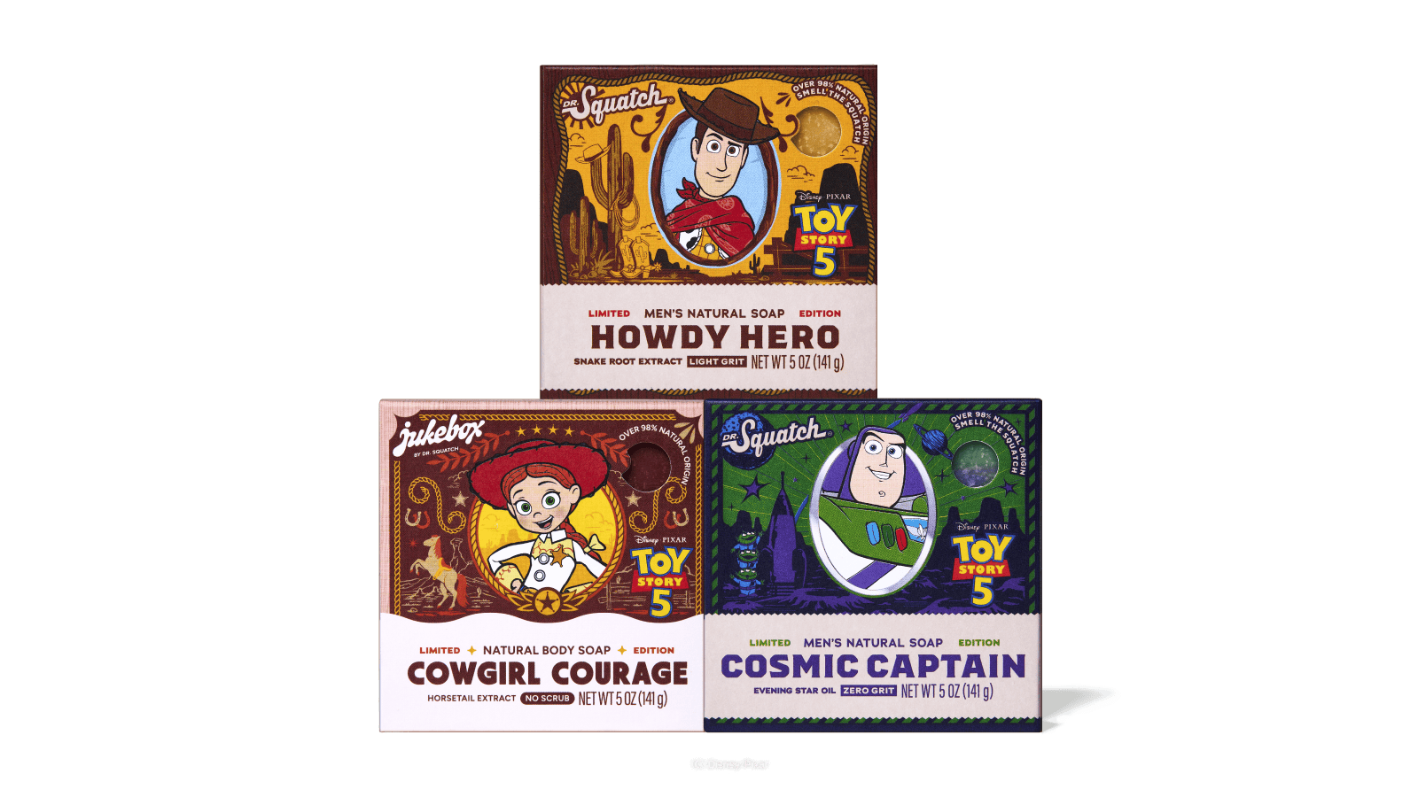 Toy Story 5 Trio - Daily Set - On-the-Go Shower-Ready