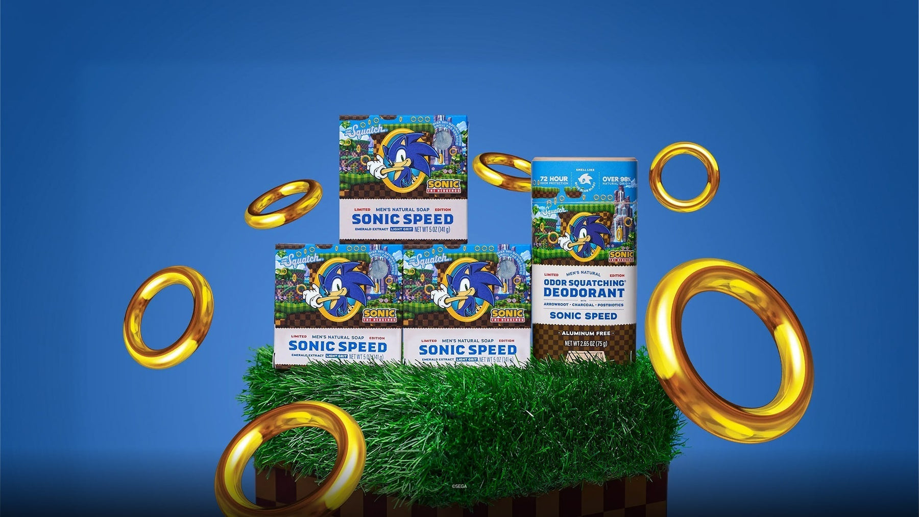 Sonic Speed Super Pack - Ready Routine - Casual Suds-Care