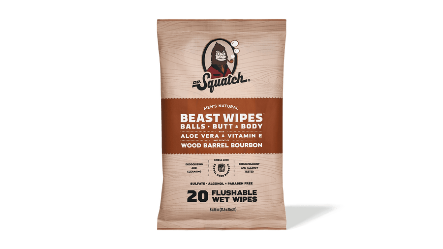 Wood Barrel Bourbon Wipes - Smooth Touch - Morning Trail-Ready