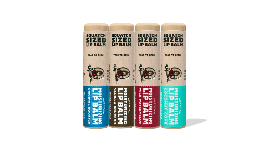 Lip Balm 4-Pack - Travel Edit - Easy Mountain-Fresh