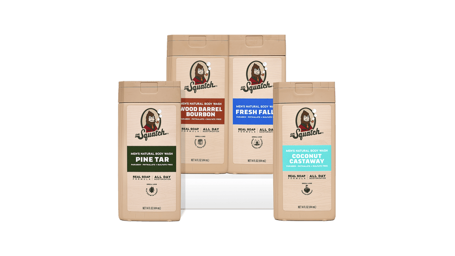 Body Wash 4-Pack - Daily Set - Favorite Shave-Ready